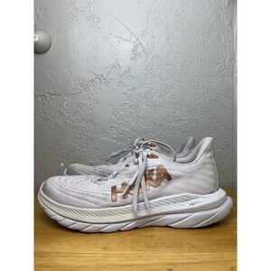 Hoka One One Women Mach 6 1127094 wcpp White Running Shoes Sneakers Size 11 B